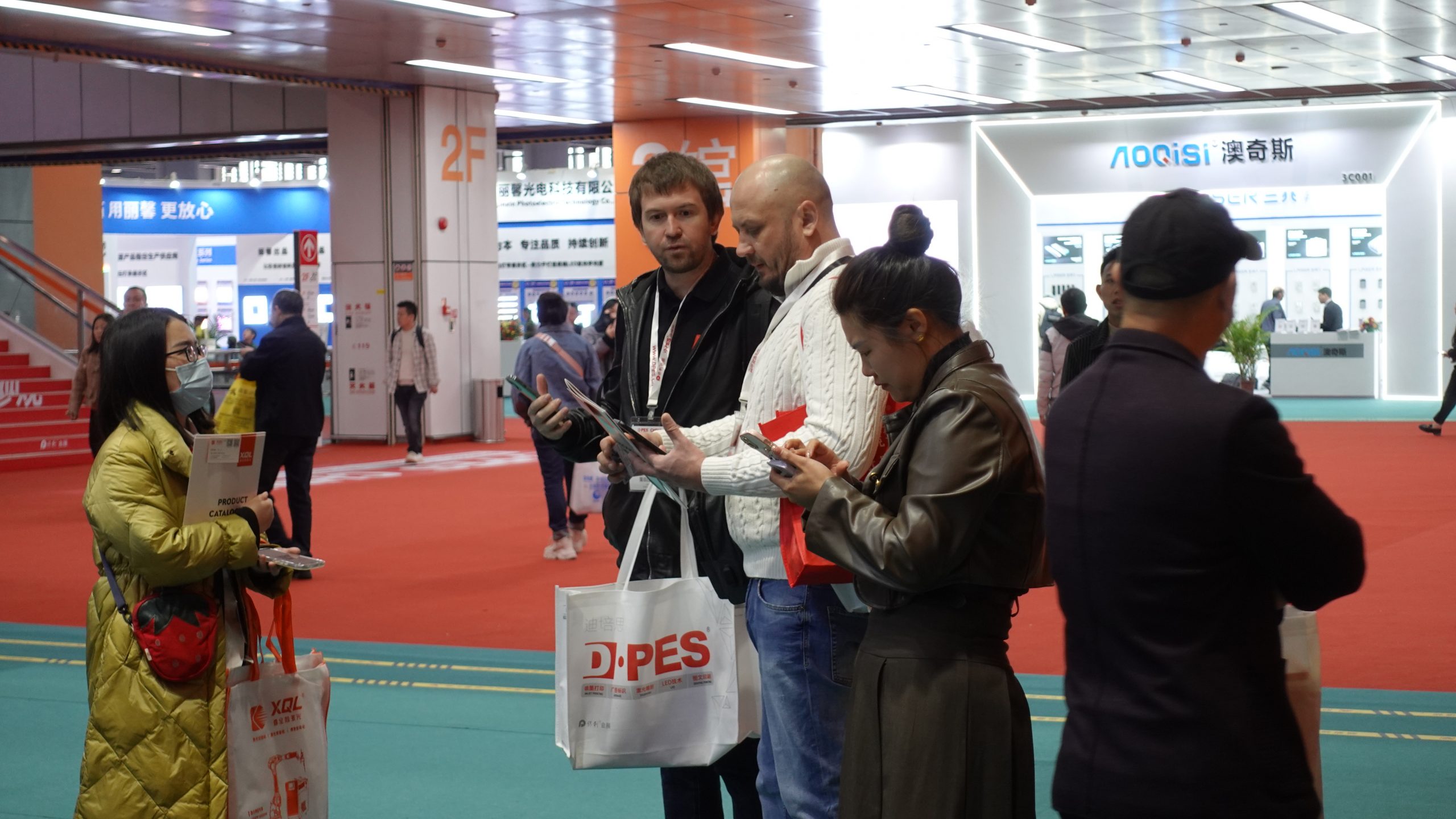 На выставке D-PES CHINA